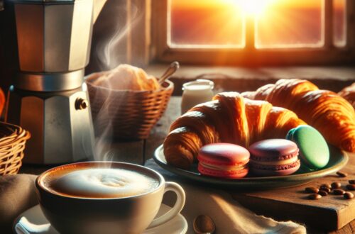 french-breakfast-cafe-au-lait-charm