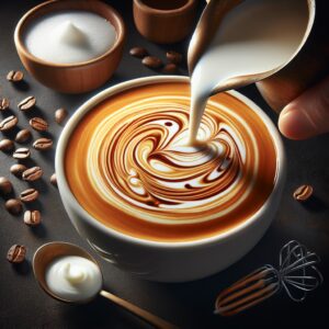 making-perfect-caffe-latte at home
