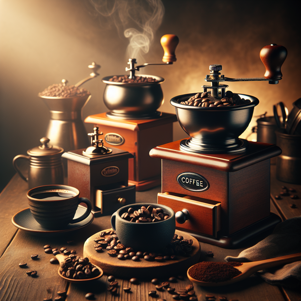 Slug: essential-coffee-grinders-guide-types-functions