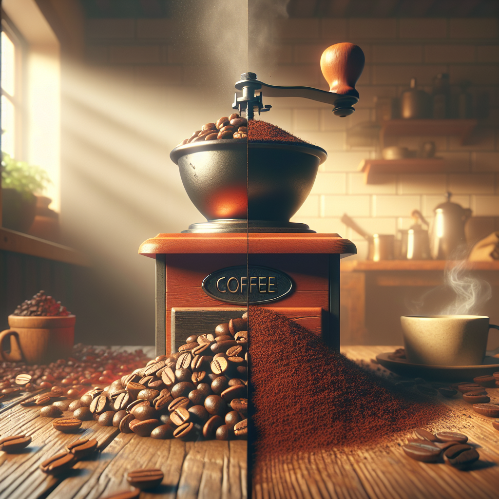 Slug: differences-coffee-beans-pre-ground-beginners